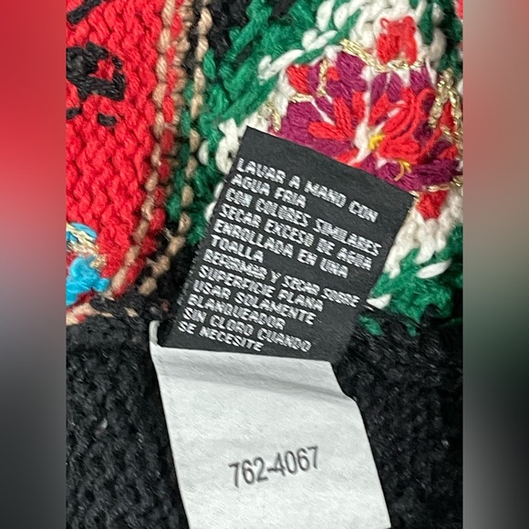 Holiday Black Cardigan Sweater - Picture 12 of 14